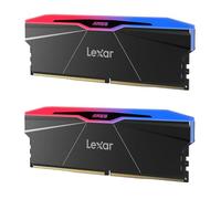 Lexar RGB DDR5 RAM 32GB Kit (2x16GB) 6000MHz CL26, Memoria Escritorio UDIM 288-Pin, computadora Juegos para AMD Expo/DRAM con tecnología SK hynix/CL26-36-36-68/1.45V