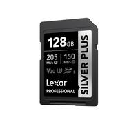 Lexar SDXC 128GB Professional Silver Plus UHS-I U3 A2 V30 4K Tarjeta