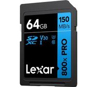 Lexar 800x Pro 64GB C10 SDXC