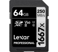 Lexar SDXC Professional 64GB 1667x UHS-II