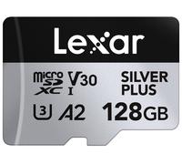Lexar Silver Plus 128GB C10 MicroSDXC + Adaptador