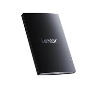 Lexar SL500 SSD Externo 1TB, SSD Portátil USB3.2 Gen2x2, PSSD hasta 2000MB/s lectura, 1800MB/s escritura, unidad de estado sólido externa compatible con iPhone15 Series/Mac/PS5/XBOX(LSL500X001T-RNBNG)