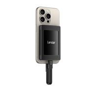 Lexar SL500M 1TB SSD Externo con Juego Magnético, SSD Portátil USB3.2 Gen2x2, Lectura de hasta 2000 MB/s, Unidad de Estado Sólido Externa Delgada Compatible con iPhone15 Series/Mac/PS5/XBOX/Laptop/PC