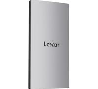 Lexar SSD portátil ES3 de 2 TB, hasta 1050 MB/s de Lectura y 1000 MB/s de Escritura, Compatible con PC y Mac, tabletas y iPad, Color Plateado (LES3XXX002T-RNSAU)