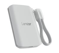 Lexar SSD portátil magnético ES5 de 2 TB, hasta 2000 MB/s de Lectura y Escritura, Compatible con MagSafe, Compatible con PC, Mac, tabletas, teléfonos Inteligentes, Compatible con Apple ProRes