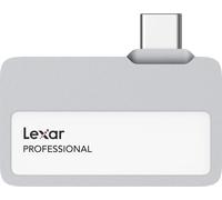 Lexar SSD portátil Professional Go de 2 TB, compatible con Apple 4K 60 fps ProRes, hasta 1050 MB/s, USB 3.2 Gen 2, resistente, IP65, ultracompacto, compatible con iPhone 15/16 (no 17), SSD externo
