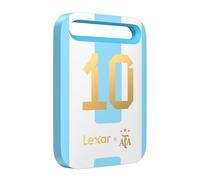 Lexar SSD portátil SL260 Air de 512 GB, edición AFA, Campeonato del Mundo, Compatible con PC y Mac, iPhone, Smartphones, tabletas, USB 3.2 Gen 1, hasta 390 MB/s de Lectura (LSL260X512G-BNXNU)