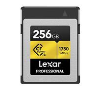 Lexar Tarjeta CFexpress 256 GB Profesional Serie Gold, Tarjeta CF Tipo B, hasta 1750 MB/s de Lectura, adopta PCIe 3.0 NVMe, Tarjeta de Memoria para fotógrafo Profesional, videógrafo(LCXEXPR256G-RNENG)
