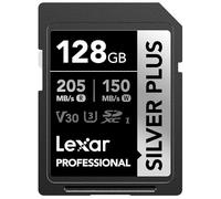 Lexar Tarjeta de Memoria Profesional Silver Plus SDXC UHS-I de 128 GB