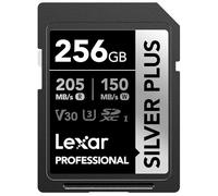 Lexar Tarjeta de Memoria Profesional Silver Plus SDXC UHS-I de 256 GB