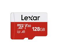 Lexar Tarjeta Micro SD De 128 GB con Adaptador, hasta 100 MB/s