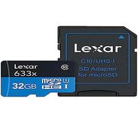 Lexar Tarjeta microSDHC de 32 GB UHS-I de Alto Rendimiento 633x U1 100 MB/s