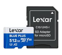Lexar Tarjeta microSDXC UHS-I BLUE PLUS de 512 GB