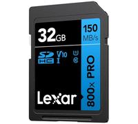 Lexar Tarjeta SD profesional 800X PRO SDXC UHS-I, capacidad de 32 GB