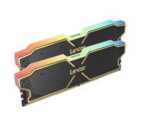Lexar THOR RGB Memoria RAM DDR5 32GB Kit (2x16GB) 6000 MHz, DRAM 288-Pin UDIMM PC Memoria DDR5 para Computadora Juegos Alto Rendimiento Compatible con Intel XMP 3.0/AMD Expo 1.35V (LD5U16G60C38BG-RGD)