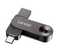 Lexar Unidad dual de estado sólido de 256 GB D500 USB 3.2 Gen 1, para dispositivos USB tipo C/USB tipo A, hasta 400 MB/s de lectura, compatible con iPhone 15/16/17 Series, Android, tablet y Mac