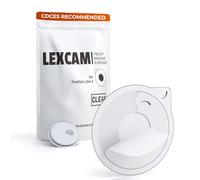 Lexcam Parches adhesivos compatibles con Freestyle Libre 3, paquete de 20, impermeables, transparentes para monitoreo continuo de glucosa, se mantiene seguro durante más de 14 días, sensor no incluido