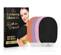 L'Exfose Kessa Hammam - Guante exfoliante profundo para ducha, guante exfoliante coreano, ideal para eliminar la piel muerta, queratosis pilaris y autobronceador para mejorar el tono de la piel, 100%