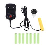 LEXIANG - Adaptador de corriente universal ajustable de tensión 3 V, 4,5 V, 6 V, 9 V, 12 V, UE para reemplazar el eliminador de batería 2 AAA 3 AAA