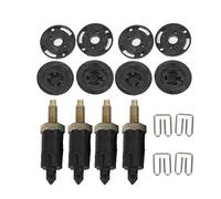 LEXIANG Kit de capó de capó de Perno de Clip de Cubierta de Motor HDI de 16 Piezas Apto para C4 C5