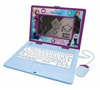 Lexibook Queen des Neiges-Ordenador Educativo Bilingüe Francés/Inglés, Juguete para Niños, 170 Actividades para Aprender, Diversión y Piano, Pantalla grande, Única, JC599FZi1