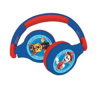 LEXIBOOK Auriculares Inalámbricos Paw Patrol HPBT010PA, Bluetooth 5.0, Con Cable Extraíble, Con Micrófono