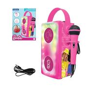 LEXIBOOK Altavoz Bluetooth® Barbie BTP185BBZ micrófono, luz multicolor, SD/TF, recargable, rosa