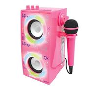 LEXIBOOK Altavoz portátil Bluetooth® Barbie con micrófono y efectos de luz