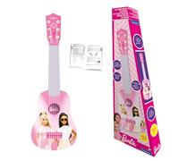 Lexibook Guitarra para niños Barbie K200BB 6 cuerdas 53 cm Rosa con guía incluida