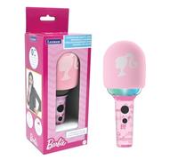 LEXIBOOK, Barbie Micrófono Karaoke, MIC280BB | 4 modificadores de voz, luces multicolor, batería recargable