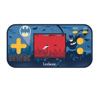 LEXIBOOK - Batman - Consola portátil Cyber Arcade compacta, 150 Juegos, Pantalla LCD en Color, Funciona con Pilas, Negro/Azul, JL2367BATLXB