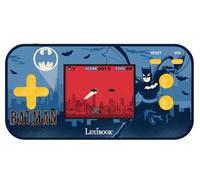 Lexibook, Batman, Cyber Arcade Compacto, Consola Portátil, 150 Juegos, Pantalla LCD Color, Funciona con Pilas, Negro/Azul, JL2367BAT