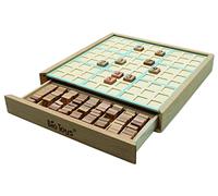 LEXIBOOK Bio Toys Juego de Sudoku de Madera Respetuoso con el Medio Ambiente, con cajón de Almacenamiento y folleto de 100 Sudokus Incluido, JGW150LXB