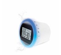 LEXIBOOK by Sensorwake, El Despertador olfativo, luz Relajante, Radio FM, Funciona con Pilas o Cable USB, Blanco/Negro, CS100