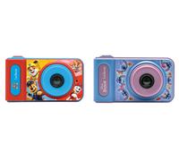 Lexibook Cámara infantil con juegos y música Stitch / Patrulla Canina