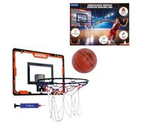 LEXIBOOK, Canasta de Baloncesto interactiva, Contador de Puntos, Efectos de Sonido, Baloncesto, Bomba incluida y Kit de instalación Incluido, JG920LXB