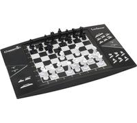 Lexibook electrónico mesa (CG1300) ChessMan Elite Juego de ajedrez inteligente, 1 jugador, 64 niveles de dificultad, LED, alimentado por batería o adaptador de 9V, negro/blanco, color