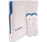 Lexibook Consola de Videojegos con 200 Juegos y 2 Mandos Inalámbricos Blanca/Azul