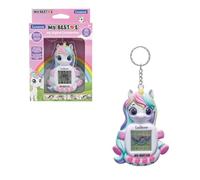 Lexibook, Consola My Best-E Licorne con Pantalla LCD y Llavero, Rosa, JLMBUNI