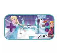 Lexibook, Frozen, Cyber Arcade Compacto, Consola portátil, 150 Juegos, Pantalla a Color LCD, Funciona con Pilas, Azul, JL2367FZ