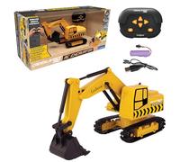 Lexibook Crosslander Pro Rc Excavator - ¡excavadora Electrónica, Con Funcion Pro-automática, Circuito De Cartón! Rcp30