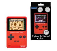 Lexibook, Cyber Arcade® Color, Consola de Juegos Retro portátil, 200 Juegos de acción, Deporte, Carreras, lógica y Mucho más, Pantalla LCD a Color de 2,8", Rojo, JL2389
