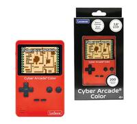 Lexibook, Cyber Arcade® Color, Consola de Juegos Retro portátil, 200 Juegos de acción, Deporte, Carreras, lógica y más, Pantalla LCD a Color de 2,8", Rojo, JL2389LXB
