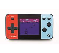 LEXIBOOK, Cyber Arcade Consola de Bolsillo, JL1895LXB | 150 juegos, pantalla LCD, funciona con pilas, morado/azul