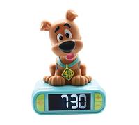 Lexibook Despertador RL800SD Scooby-Doo – LCD digital y luz de noche integrada, Multicolor