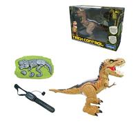 LEXIBOOK, Dinosaurio Tiranosaurio RC, DINO02 | Dinosaurio Tiranosaurio teledirigido, movimientos realistas, sonidos y luces