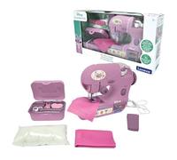 Lexibook, Disney Angel, Máquina de Coser con Cinta métrica, Hilo y Pedal, Juguete de simulación para niñas, Set de diseñador de Moda, Morado/Rosa, SW100D1