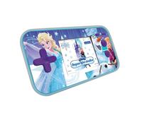 LEXIBOOK Disney Frozen, Compact Cyber Arcade Consola de Juegos portátil, 150 Juegos, LCD, con Pilas, Azul, JL2367FZLXB