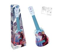 LEXIBOOK Disney Frozen Elsa Mi Primera Guitarra para niñas, 6 Cuerdas de Nylon, 53 cm, Azul/púrpura, K200FZLXB