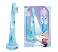 LEXIBOOK, Disney La Reina de Las Nieves, Proyector de Dibujos, Azul Blanco, CRP10FZLXB